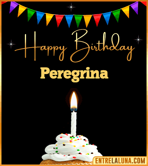 GiF Happy Birthday Peregrina